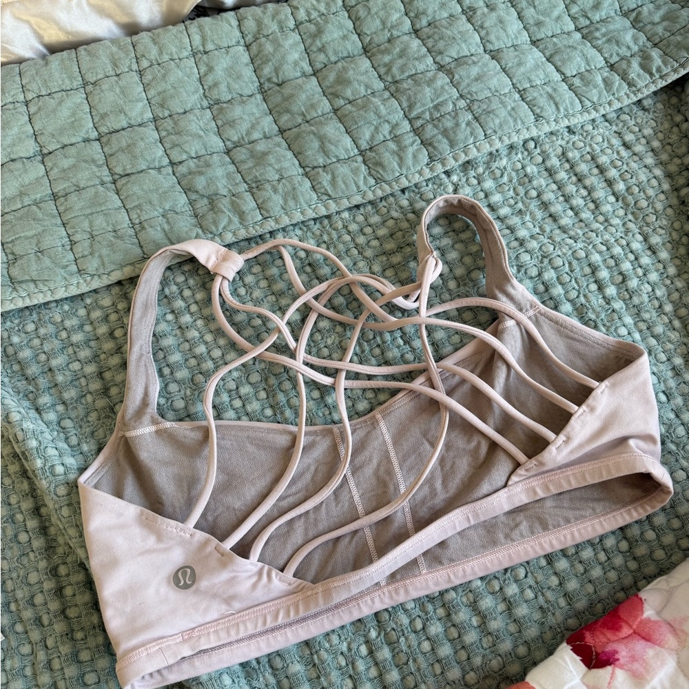 lululemon Free to Be Bra - Strawberry milkshake - Picture 3 of 3